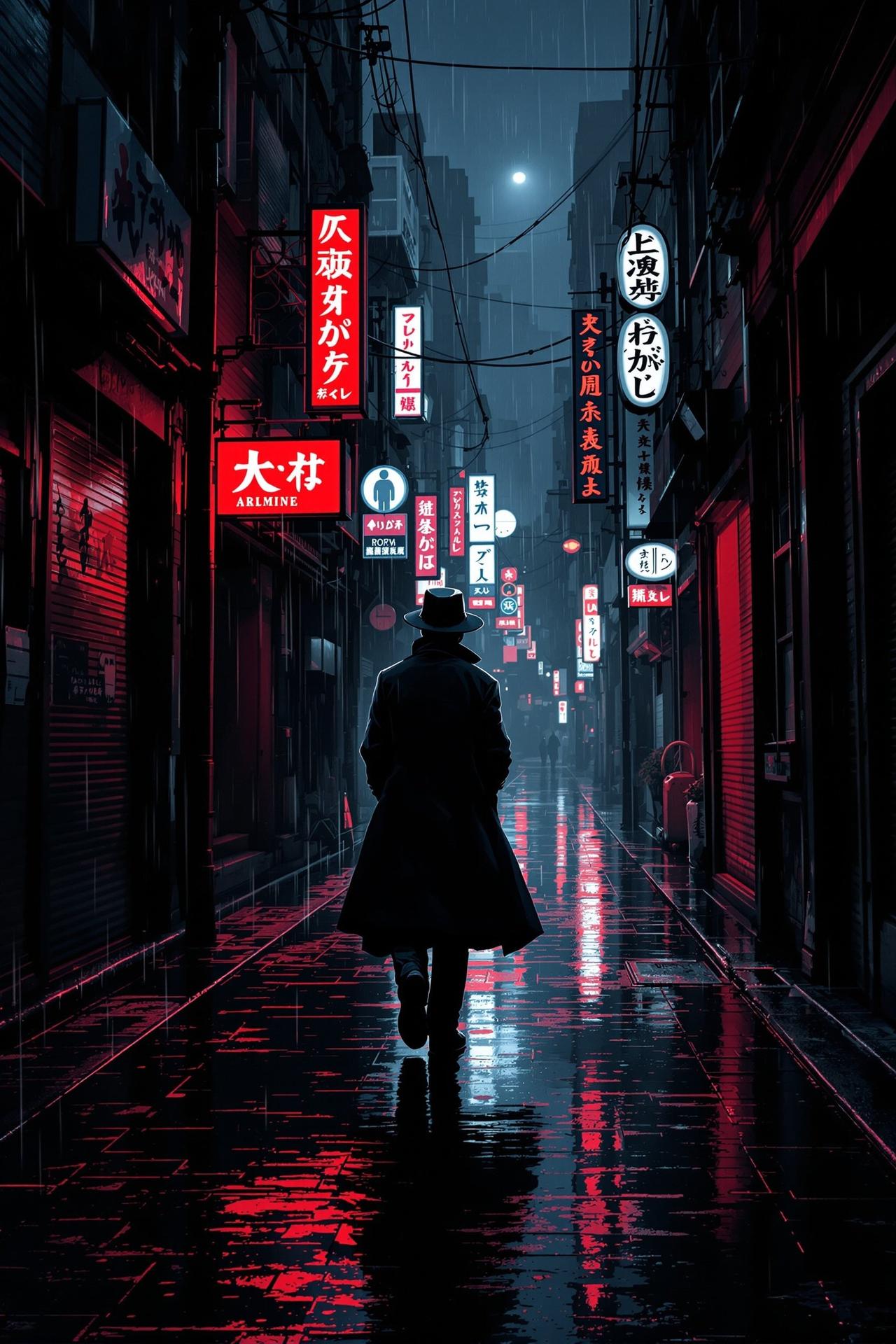 暗夜追踪 - 悬疑推理 | 9.1分 新番日漫悬疑动画《暗夜追踪》- 在霓虹闪烁的罪恶都市,一位退役刑警用最原始的方式追踪真相。每一起案件都是一面照妖镜。